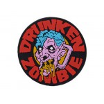Drunken Zombie PVC Patch - Red [EM]